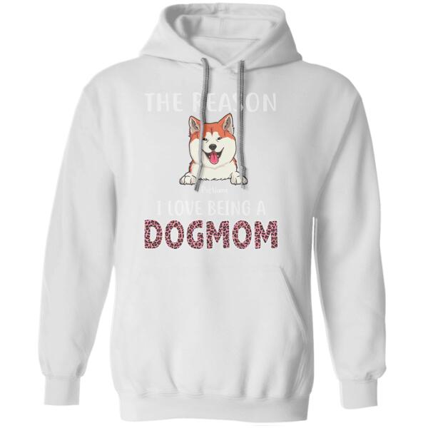 The Reasons I Love Being A Dog Mom Personalized T-shirt TS-NN1187