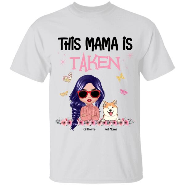 This Mama Is Taken Personalized T-shirt TS-NB1216