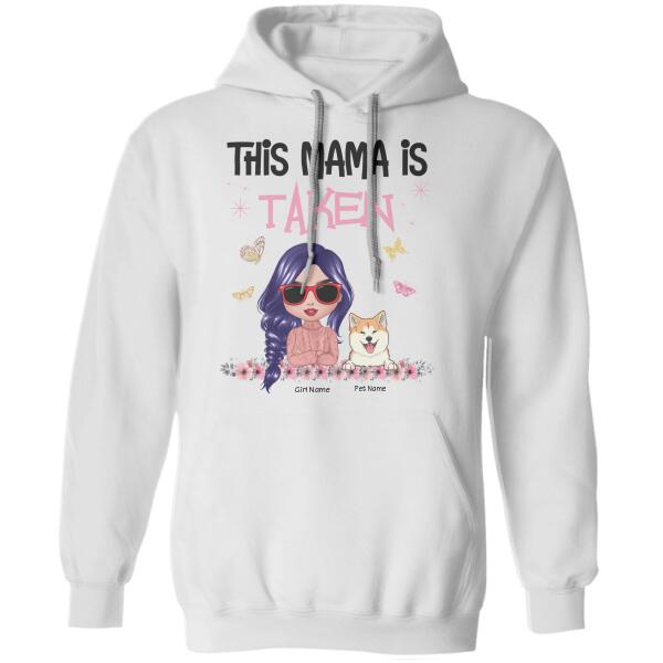 This Mama Is Taken Personalized T-shirt TS-NB1216