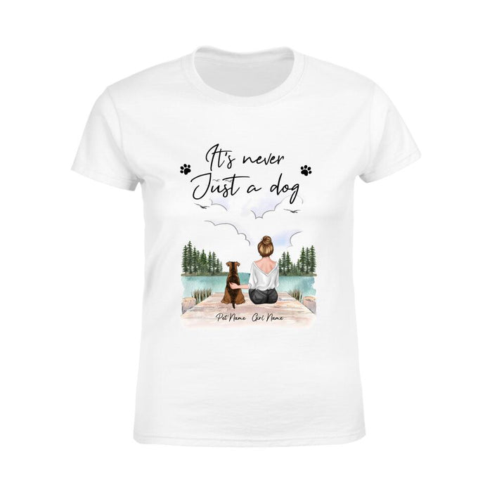 Never Just A Dog On The Lake Personalized T-Shirt TS-PT1230