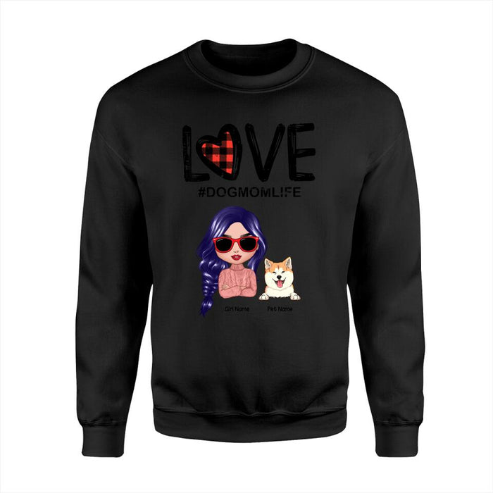 Love Dogmomlife Personalized T-shirt TS-NN1281