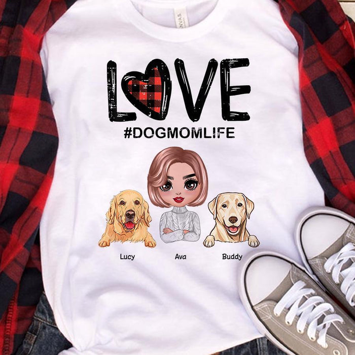 Love Dogmomlife Personalized T-shirt TS-NN1281