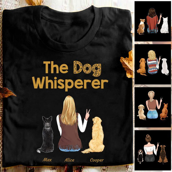 The Dog Whisperer Personalized Cat T-shirt TS-NN1324