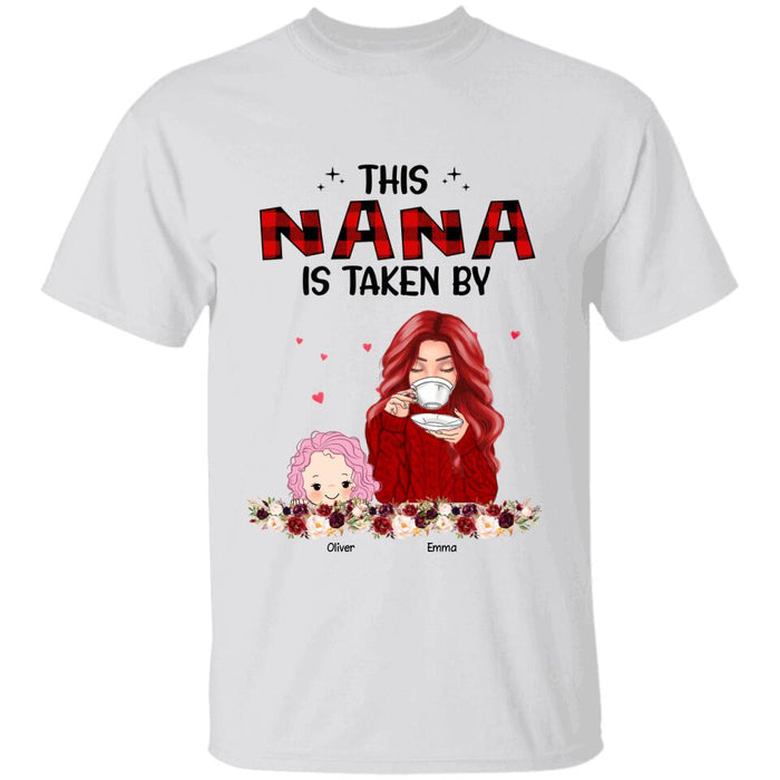 This Grandma Is Taken By Personalized Grandma T-shirt TS-NB1363