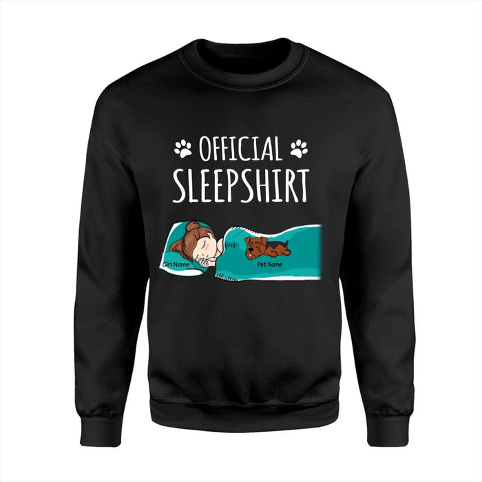 Funny Official Sleepshirt Personalized T-Shirt TS-PT1375