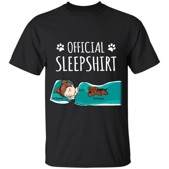 Funny Official Sleepshirt Personalized T-Shirt TS-PT1375