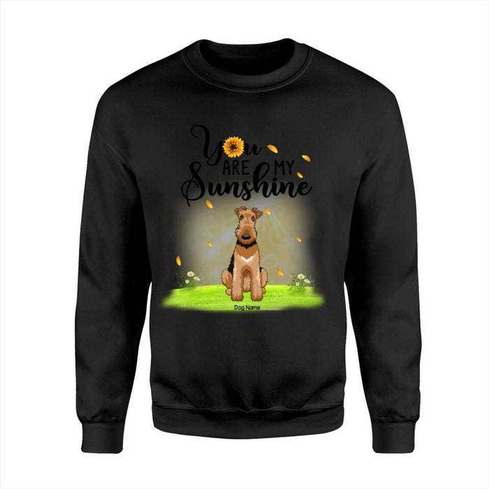 You Are My Sunshine Doll Girl Personalized Dog T-Shirt TS-PT1378