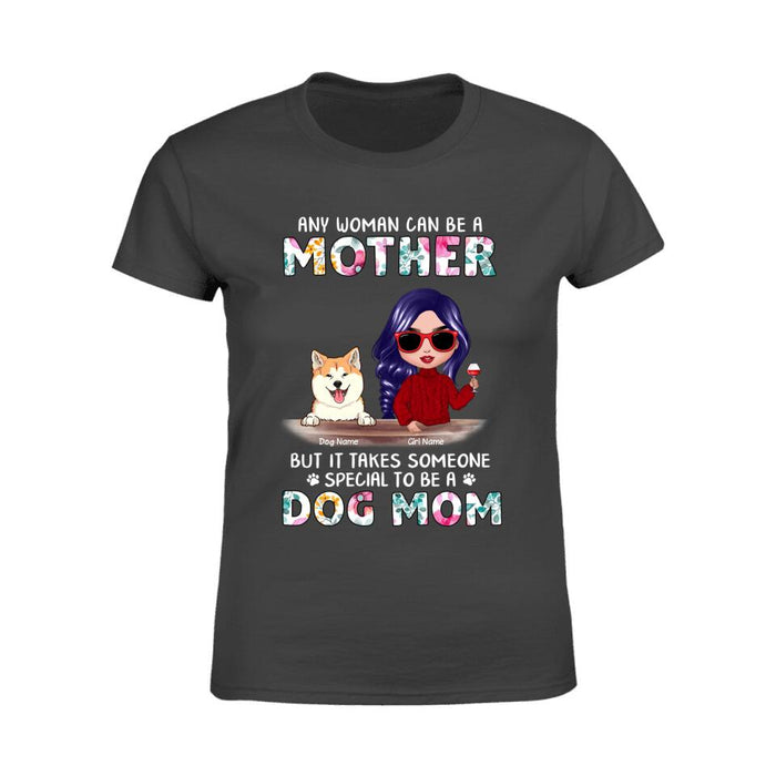 Special Dog Mom Personalized T-Shirt TS-PT1369