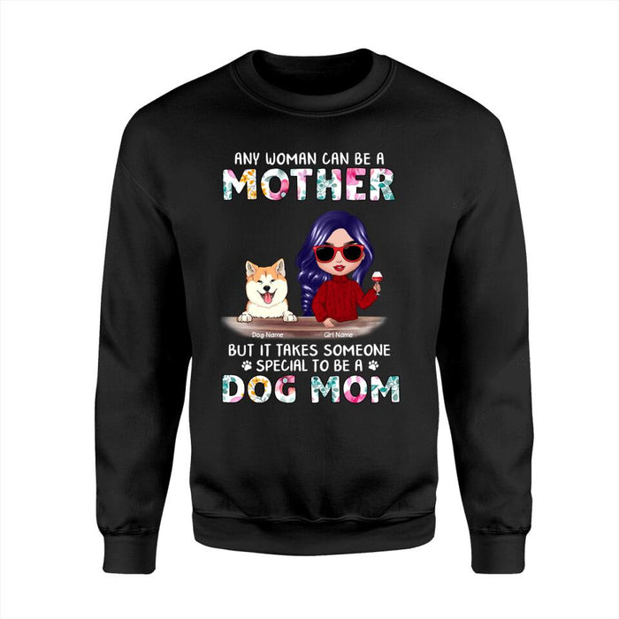 Special Dog Mom Personalized T-Shirt TS-PT1369