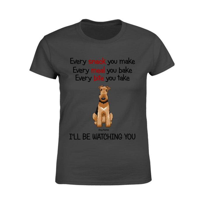 Funny We'll Be Watching Personalized Dog T-Shirt TS-PT1386