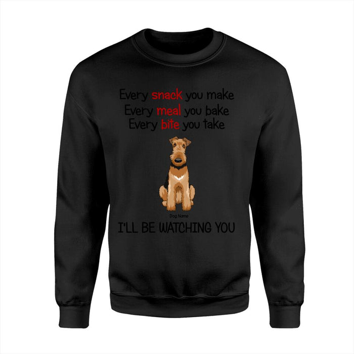 Funny We'll Be Watching Personalized Dog T-Shirt TS-PT1386