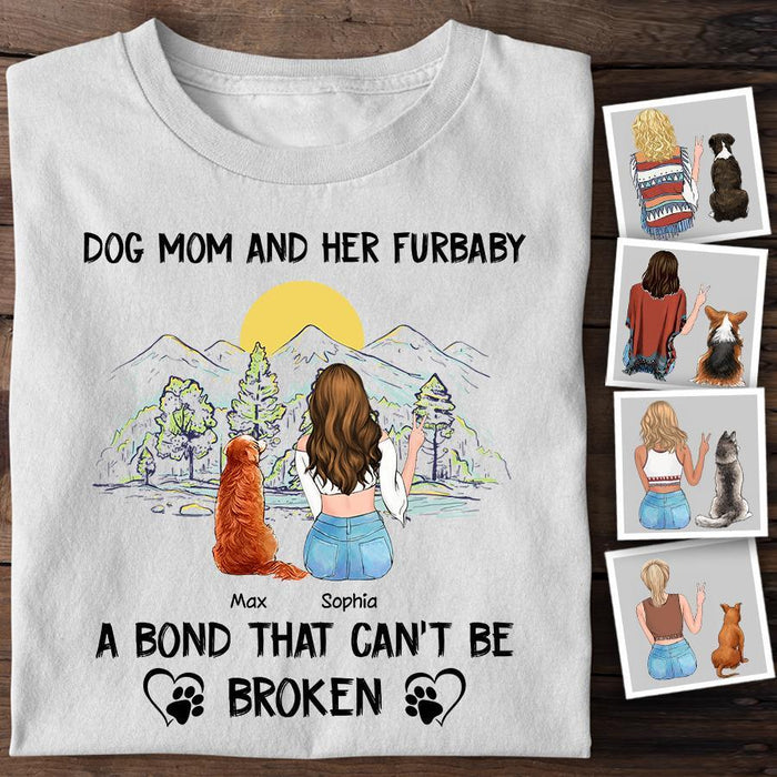 A Girl And Her Dog Personalized T-Shirt TS-PT1409