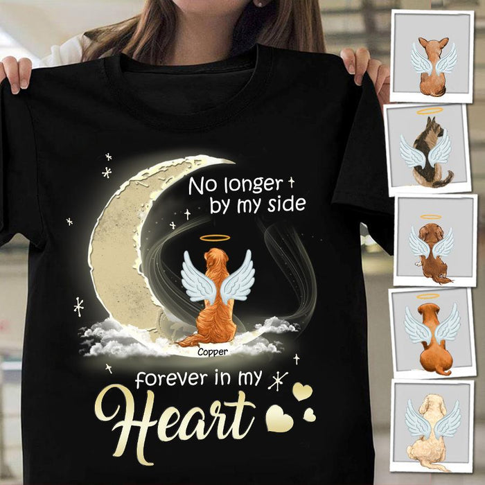 No Longer By My Side Personalized Dog T-shirt TS-NN1353