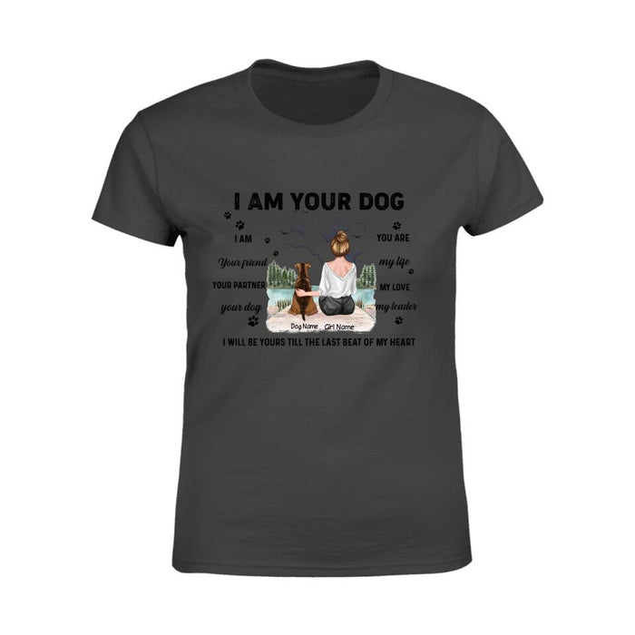 We'll Be Yours Till The Last Beat Of Our Hearts Personalized Dog T-Shirt TS-PT1410