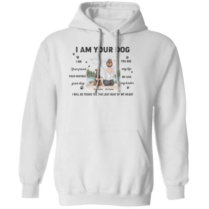 We'll Be Yours Till The Last Beat Of Our Hearts Personalized Dog T-Shirt TS-PT1410