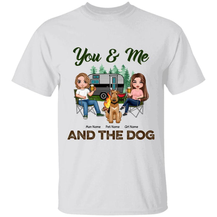 Dog Parents Go Camping Personalized T-Shirt TS-PT1361