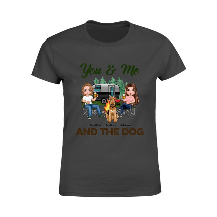 Dog Parents Go Camping Personalized T-Shirt TS-PT1361