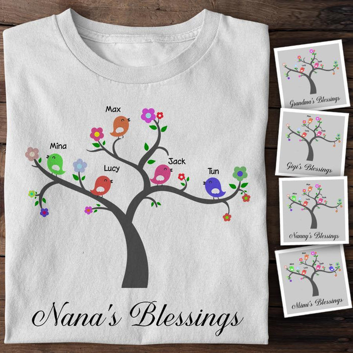 Nana's Blessings Personalized T-shirt TS-NB1423