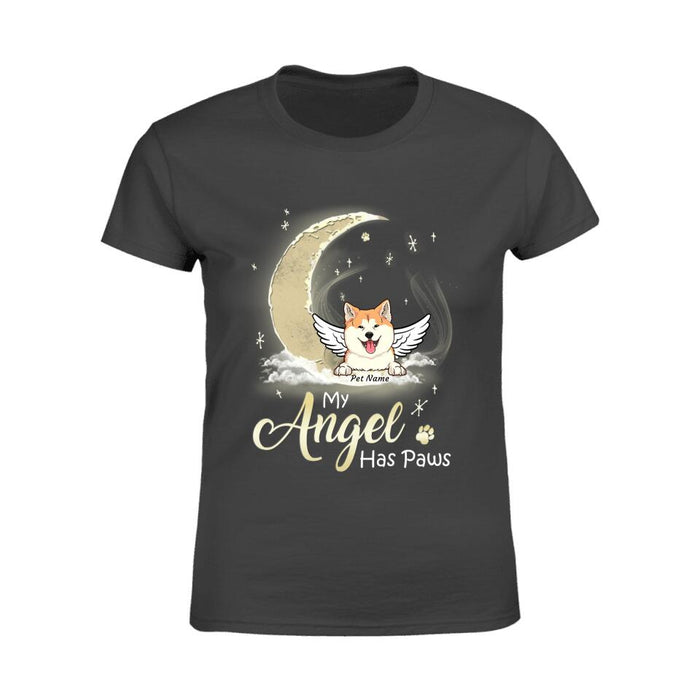 My Angels Have Paws Personalized T-shirt TS-NN1434