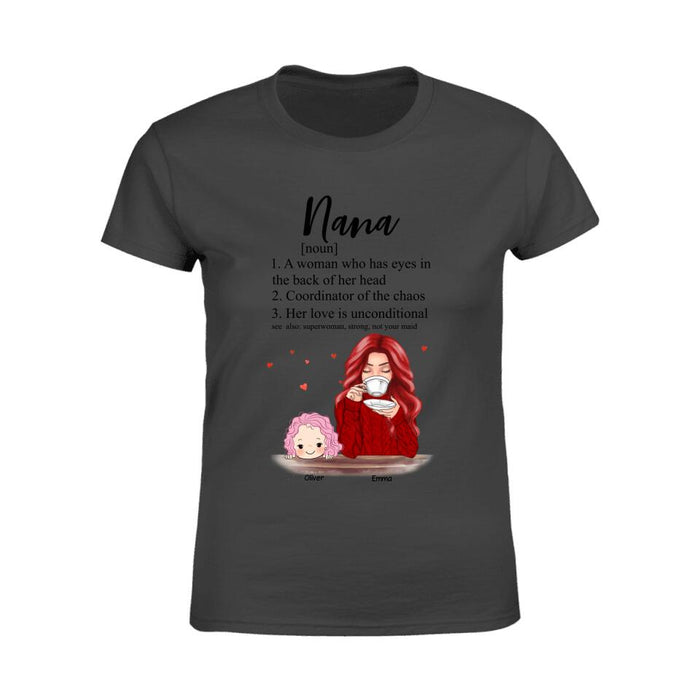 Nana Definition Personalized T-shirt TS-NB1459