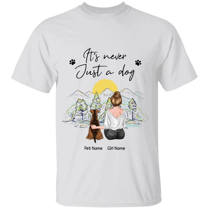 Never Just Dogs Personalized T-Shirt TS-PT1474