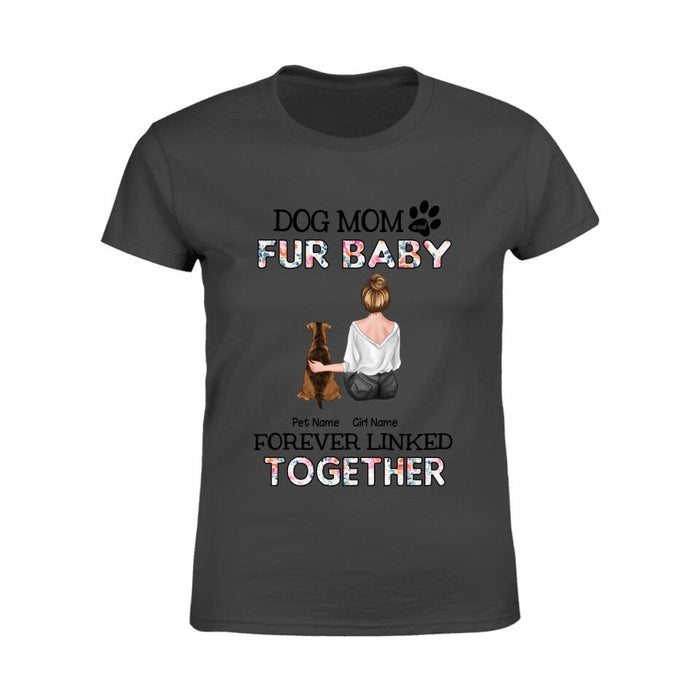 Dog Mom & Fur Babies Personalized T-shirt TS-NN1481
