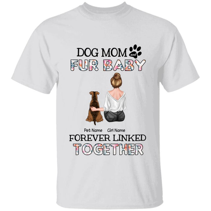 Dog Mom & Fur Babies Personalized T-shirt TS-NN1481