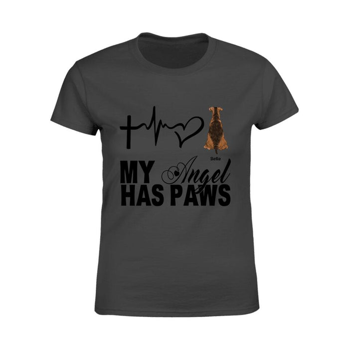 My Angel Has Paws Personalized T-shirt TS-NB1491