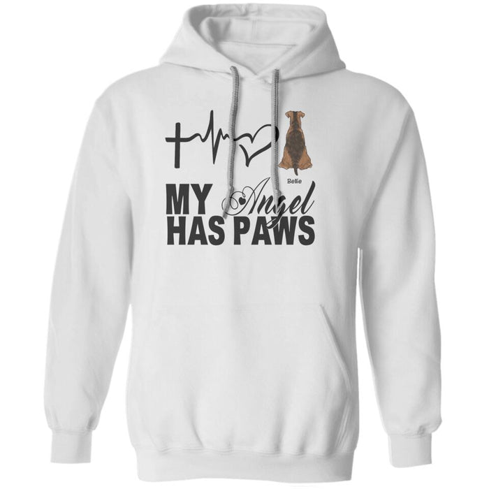My Angel Has Paws Personalized T-shirt TS-NB1491