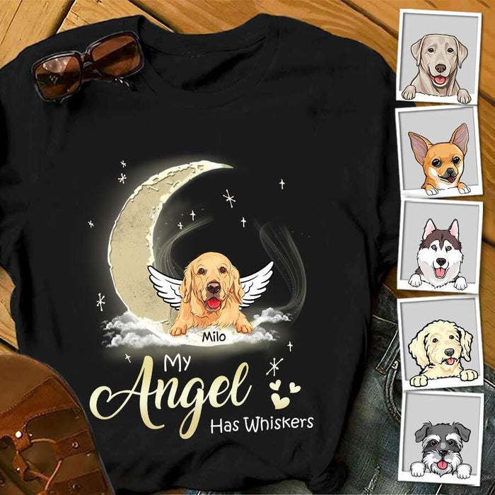 My Angels Have Whiskers Dog Personalized T-shirt TS-NN1495
