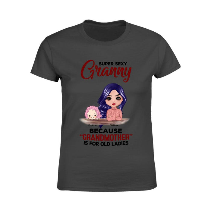 Super Sexy Grammy Personalized T-shirt TS-NB1501