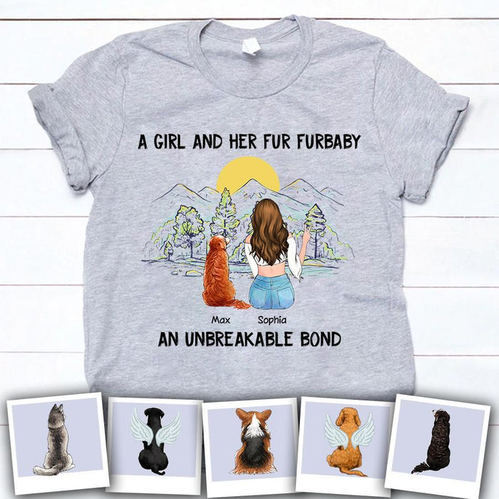 An Unbreakable Bond Personalized Dog T-Shirt TS-PT1522