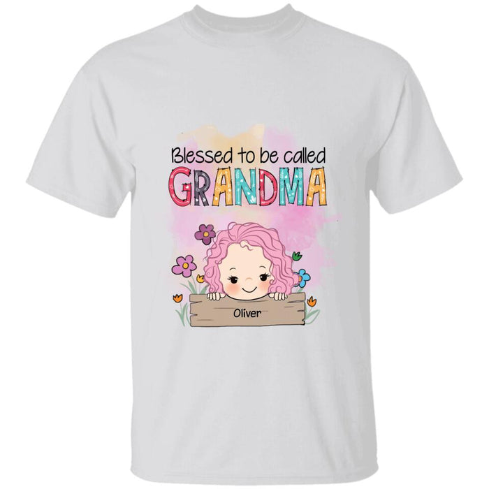 Blessed Grandma Personalized T-Shirt TS-PT1548