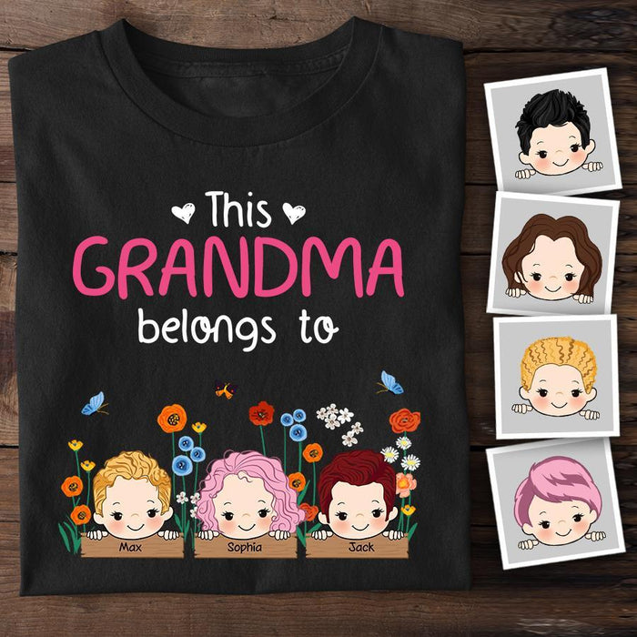 Grandma's Garden Personalized T-Shirt TS-PT1538