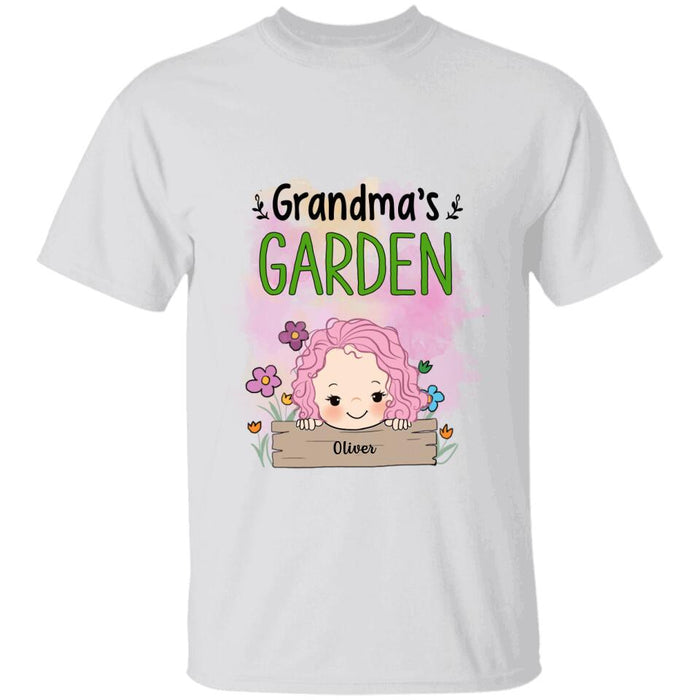 Grandma's Garden Personalized T-shirt TS-NN1544