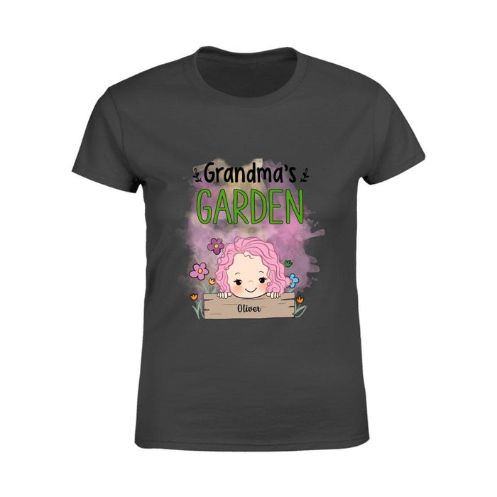 Grandma's Garden Personalized T-shirt TS-NN1544
