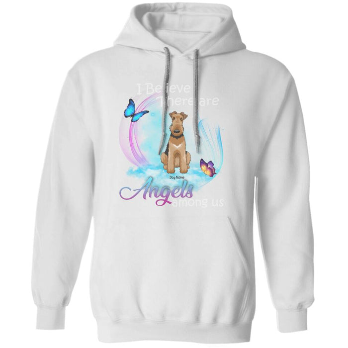 There Are Angels Among Us Personalized Dog T-Shirt TS-PT1559