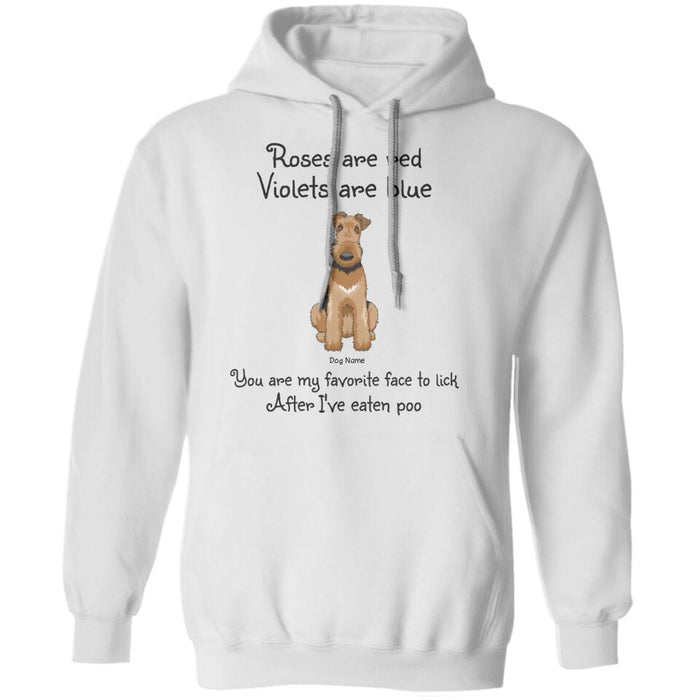 Funny Favorite Face To Lick Personalized T-Shirt TS-PT1558