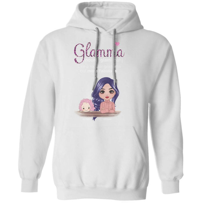 Glamma Like A Regular Grandma But More Fabulous Personalized T-shirt TS-NN1555