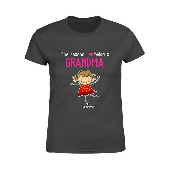 6 Reasons I Love Being A Nana Personalized T-shirt TS-NN1556