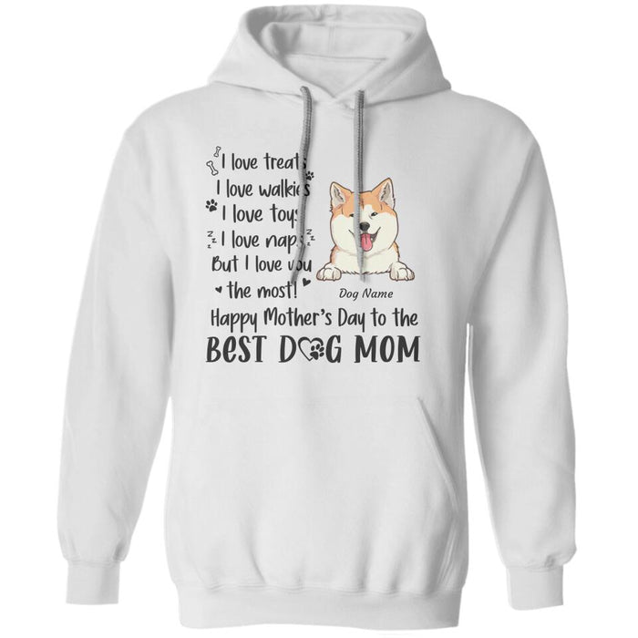 Funny Cute Mother's Day Personalized Dog T-Shirt TS-PT1574