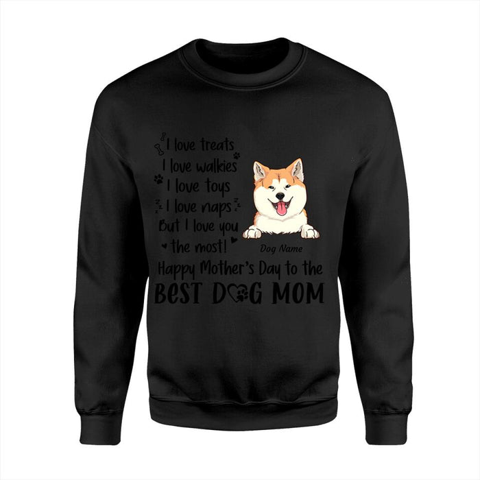 Funny Cute Mother's Day Personalized Dog T-Shirt TS-PT1574