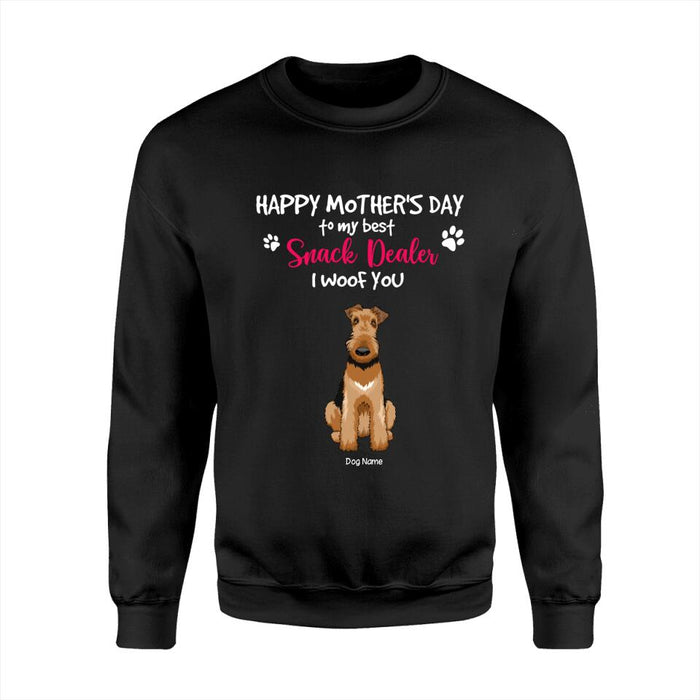 Funny Happy Mother's Day Personalized Dog T-Shirt TS-PT1577