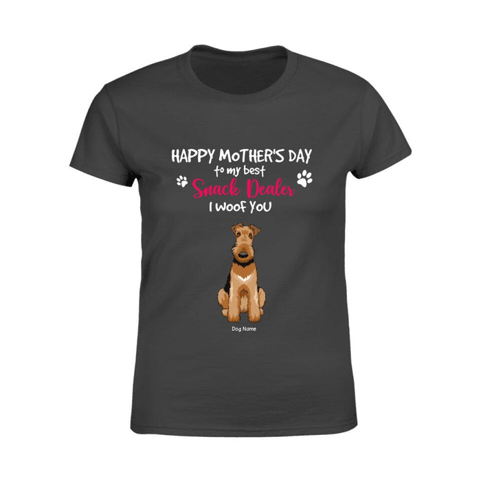 Funny Happy Mother's Day Personalized Dog T-Shirt TS-PT1577