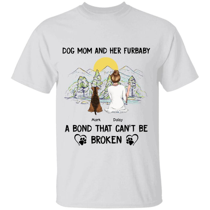 A Girl And Her Dog Personalized T-Shirt TS-PT1409