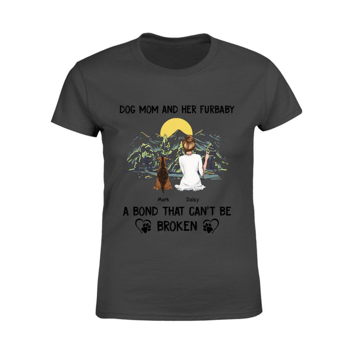 A Girl And Her Dog Personalized T-Shirt TS-PT1409