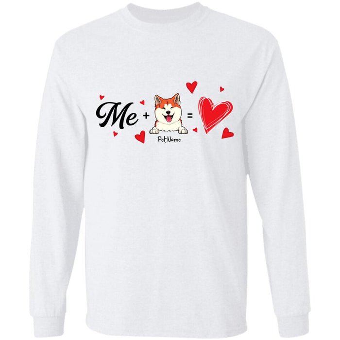 Me & My Dog Personalized T-shirt TS-NB756