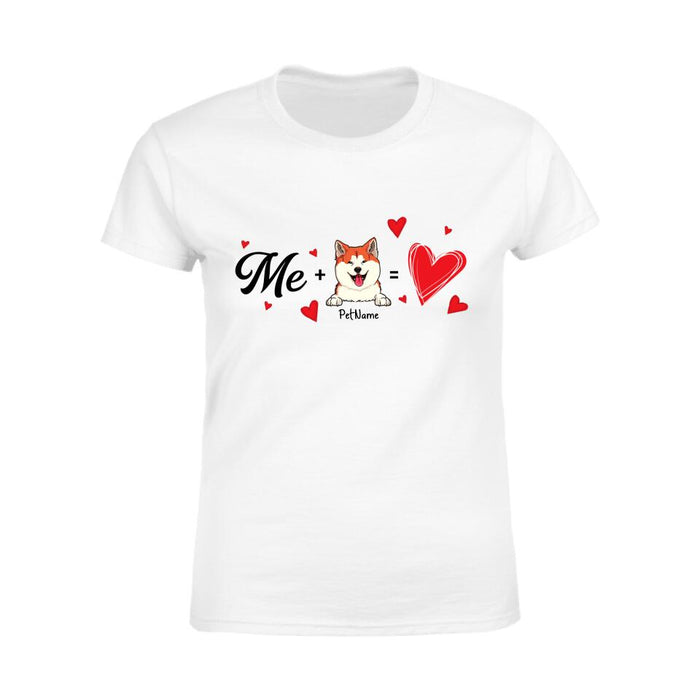 Me & My Dog Personalized T-shirt TS-NB756