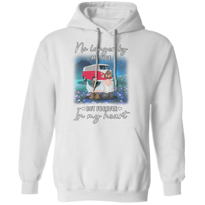 No Longer By My Side But Forever In My Heart Memorial Personalized T-shirt TS-NB1043