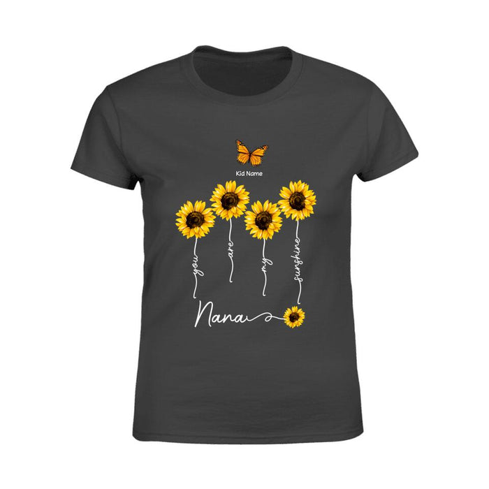 You Are My Sunshine Personalized T-shirt TS-NB1575